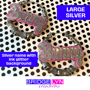 Custom Name Earrings (Children)