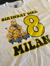 Load image into Gallery viewer, Custom Children&#39;s T-Shirt (2 Sided - Front &amp; Back)
