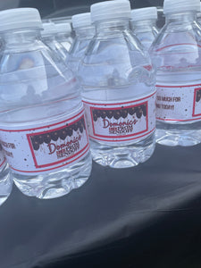 Water bottle labels (Digital file only)