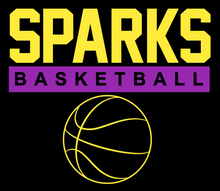 Load image into Gallery viewer, MD Sparks Basketball T-Shirt

