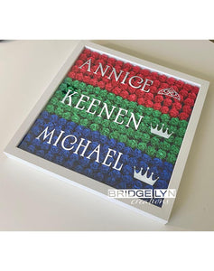 Custom Flower Frame
