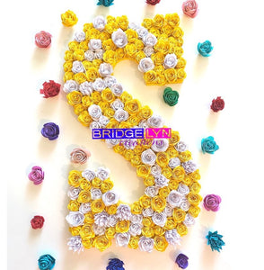 Custom Flower Letter