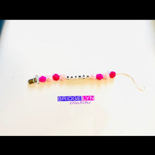 Load image into Gallery viewer, Silicone Beaded Pacifier Clip

