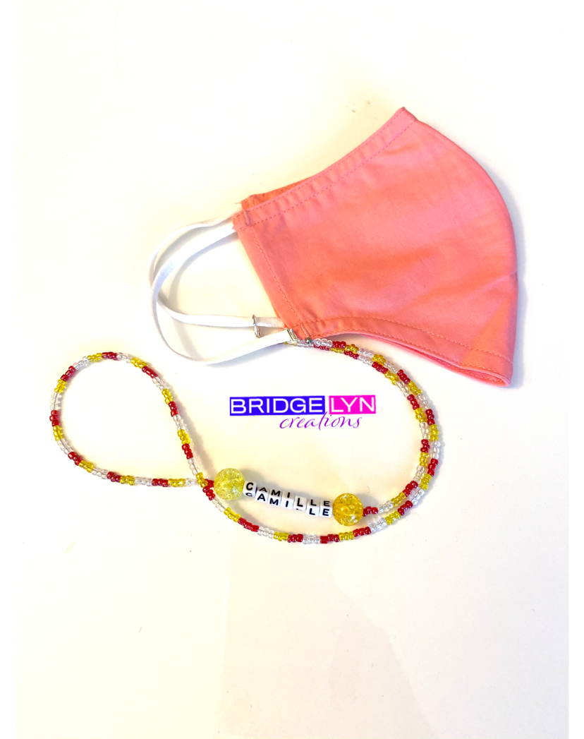 Personalized Mask Lanyard