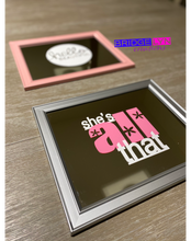 Load image into Gallery viewer, Custom 8x10 mirror (w/vinyl)
